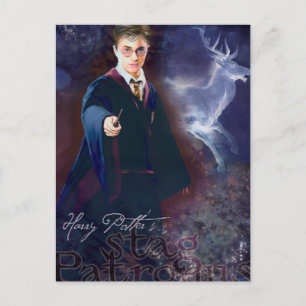 Harry Potter's Stag Patronus Briefkaart