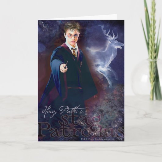 Harry Potter's Stag Patronus Kaart (Voorkant)
