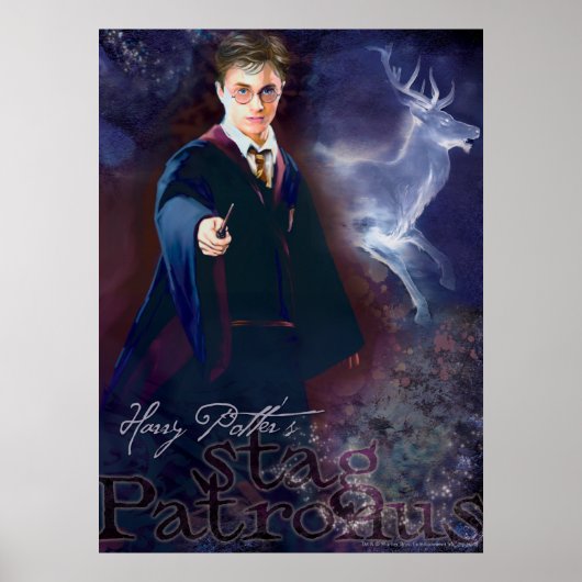Harry Potter's Stag Patronus Poster (Voorkant)