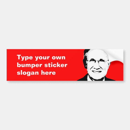 Harry Reid Bumpersticker (Voorkant)