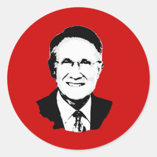 Harry Reid Ronde Sticker