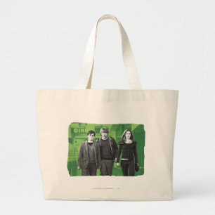 Harry, Ron en Hermione 1 Grote Tote Bag