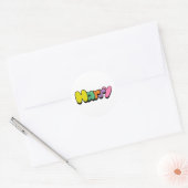 Harry Ronde Sticker (Envelop)
