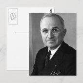 Harry S. Truman 33 Briefkaart (Voorkant / Achterkant)