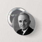 Harry S. Truman 33 Ronde Button 5,7 Cm (Voorkant /achterkant)