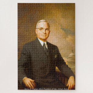 Harry S. Truman 33e Président Puzzle