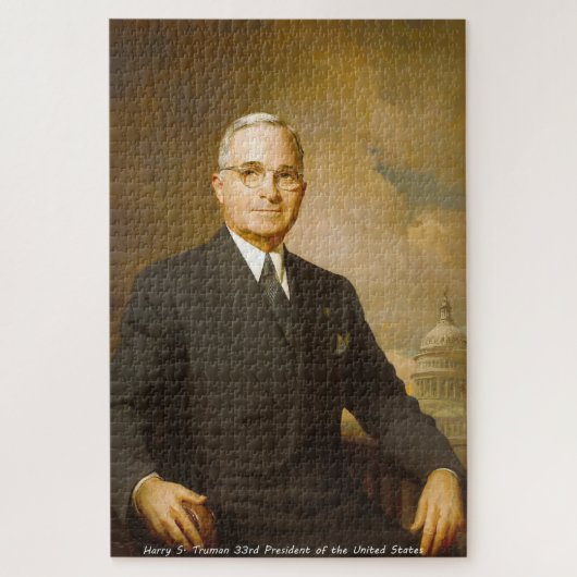 Harry S. Truman 33rd President Legpuzzel (Verticaal)