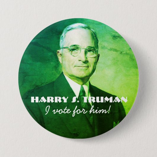 Harry S. Truman Ronde Button 7,6 Cm (Voorkant)
