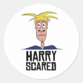 Harry Scared Sticker (Voorkant)