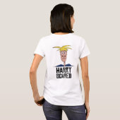 Harry Scared White Women's T-Shirt (Achterkant volledig)