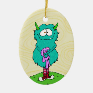 Harry, sierlijk keramisch ornament