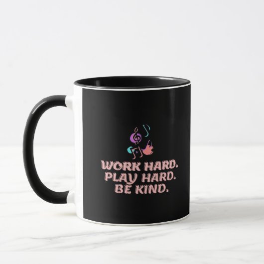 Harry Style - Werk hard, speel zo hard, wees vrien Mok (Links)