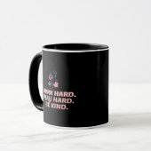 Harry Style - Werk hard, speel zo hard, wees vrien Mok (Voorkant links)