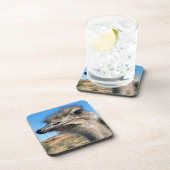 Harry the Happy Ostrich Drankjes Onderzetter (Rechterzijde)