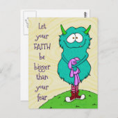 Harry the Monster, briefkaart (Voorkant / Achterkant)