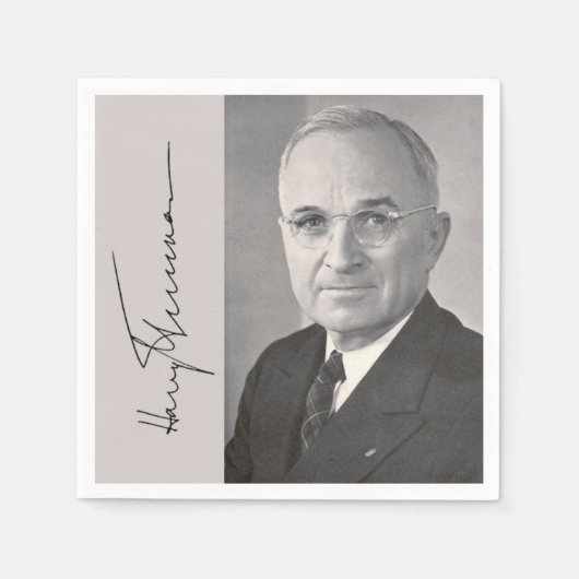 Harry Truman Servetten (Voorkant)