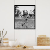 Harry Vardon, Six Time US Open Golf Champion 1914 Poster (Keuken)