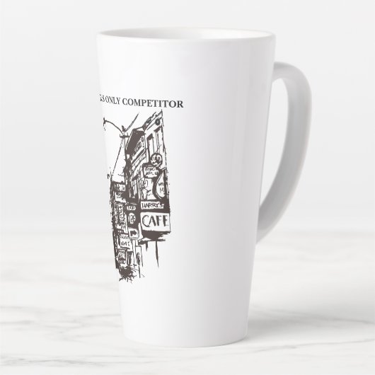 Harry's Cafe Latte Mug (Angle droit)