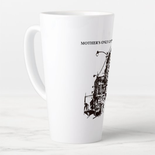 Harry's Cafe Latte Mug (Angle gauche)