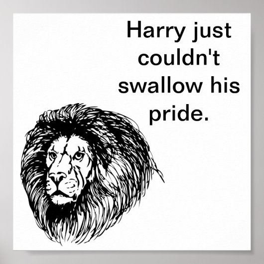Harry's Pride Poster (Voorkant)
