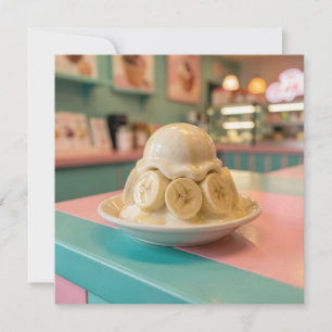 Hars Bananen Sundae Retro Ijszaak