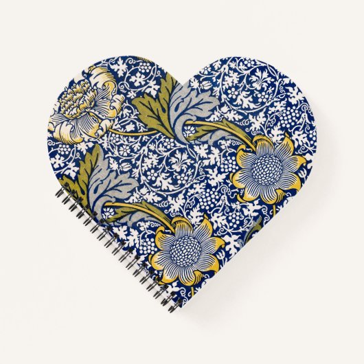 Harsvormig William Morris notitieboek (Voorkant)