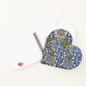 Harsvormig William Morris notitieboek (Binnen)