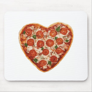 harsvormige pizza muismat