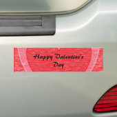 Hart 1 bumpersticker (Op auto)