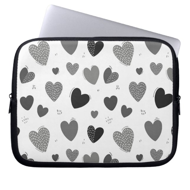 Hart 1 laptop sleeve (Voorkant)