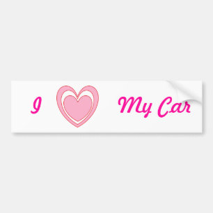 Hart. 2 bumpersticker