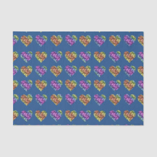 Hart 2 van de tijger tissuepapier