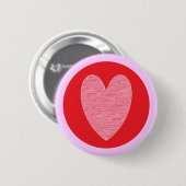 Hart. 3 ronde button 5,7 cm (Voorkant /achterkant)
