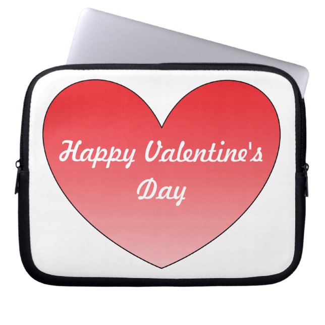 Hart. 4 laptop sleeve (Voorkant)