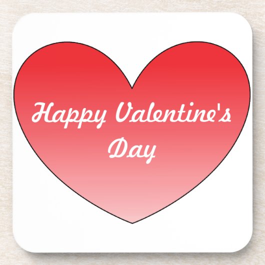 Hart. 4 onderzetter (Voorkant)