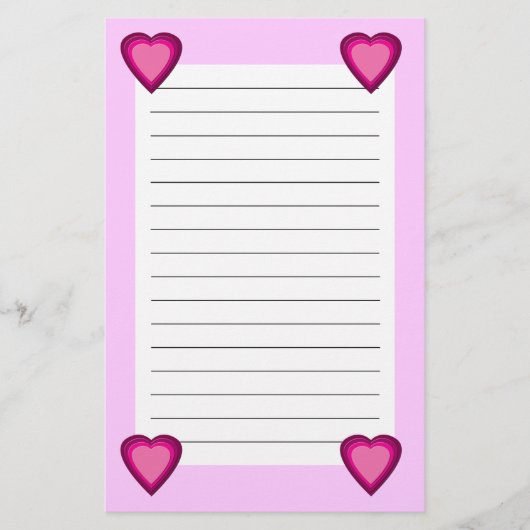 Hart. 5 briefpapier (Voorkant)