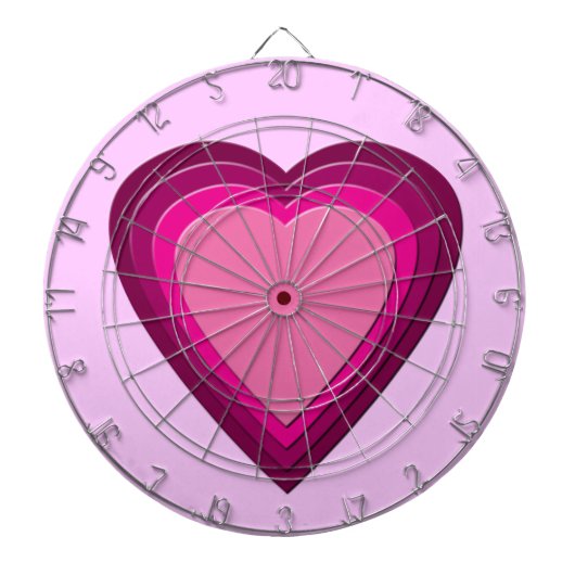 Hart. 5 dartbord (Voorkant)