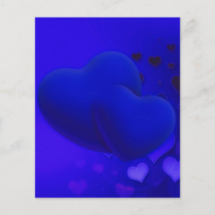 hart-629378 BLAUWE HARTS LOVE WALLPAPER ACHTERGRON Flyer