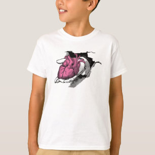  hart aan de hand door Crack T-shirt