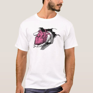  hart aan de hand door Crack T-shirt