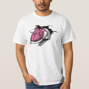  hart aan de hand door Crack T-shirt