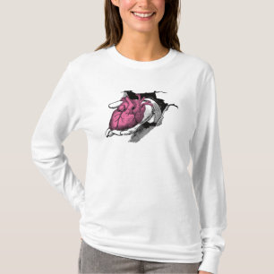  hart aan de hand door Crack T-shirt
