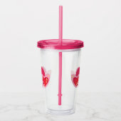 Hart Acryl Drinkbeker (Rechts)
