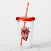Hart Acryltumbler Acryl Drinkbeker (Achterkant)