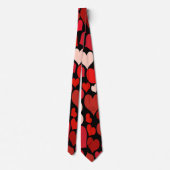 Hart afdrukken stropdas (Achterkant)