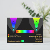 Hart Aglow met Pride Gay Wedding RSVP (Staand voorkant)