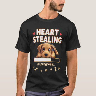 Hart Airedale Terrier Hond Grappig Cadeau Airedale T-shirt