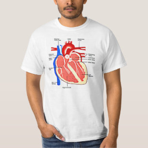 Hart Anatomie Fanaat T-shirt