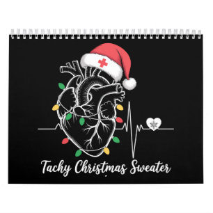 Hart Anatomie Kerst Verpleegster Cardiale Tachy Ke Kalender
