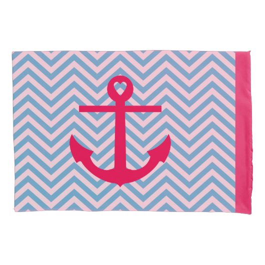 Hart Anchor Kussensloop (Voorkant)